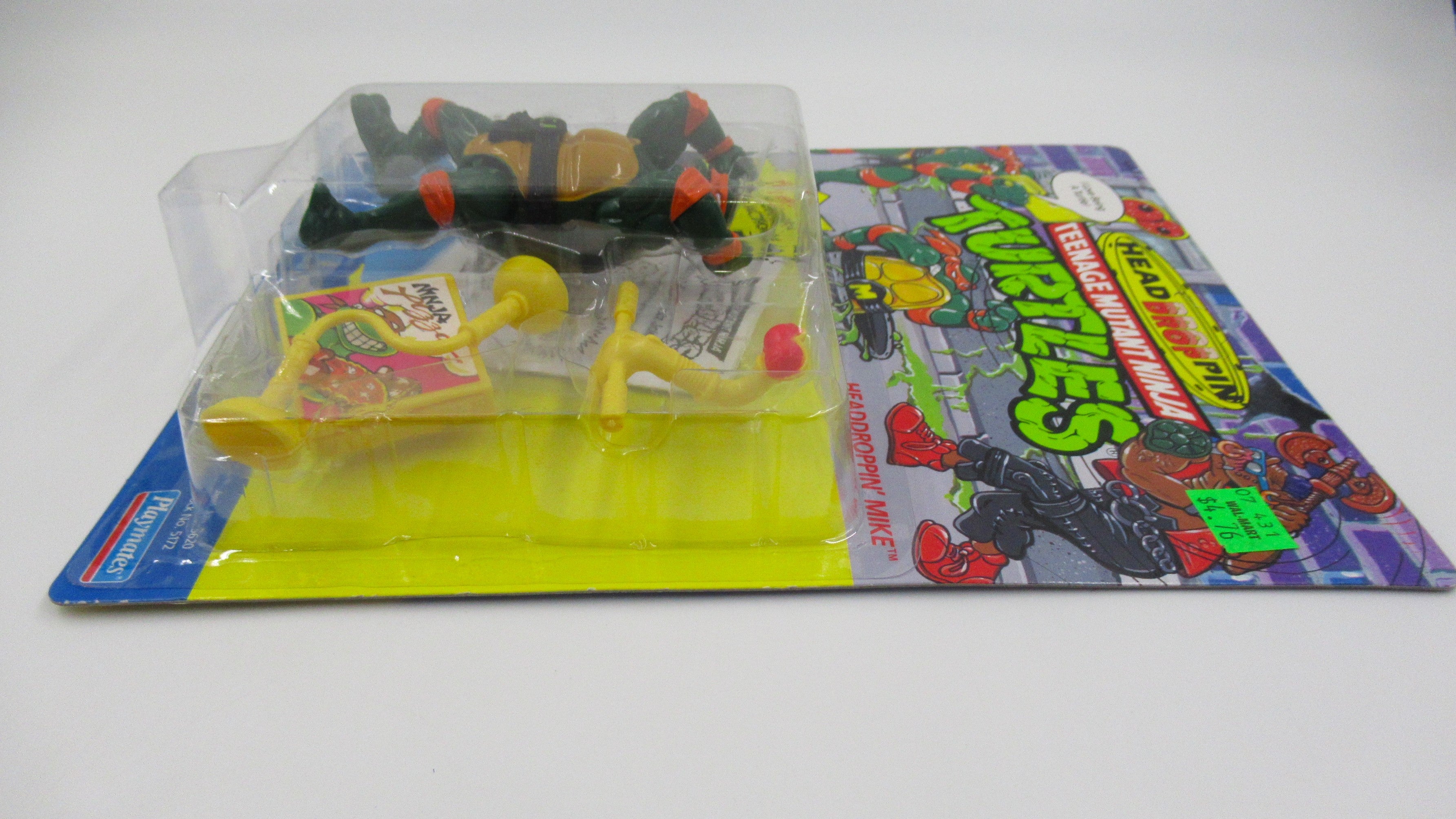 Teenage Mutant Ninja Turtles Headdroppin' TMNTs Set of 4 - Playmates (1991)